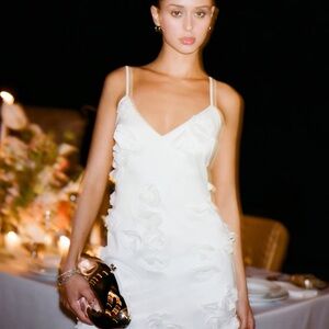 Abercrombie & Fitch White Floral Dress